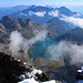 Tour Sallière (3220m):<br /><br />Tiefblick über die Ostwand zum künstlichen Lac de Salanfe (1925m).