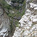 un affaccio nel canale del rio sajont