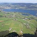 Es lohnt sich die Absprungstelle zu betreten und einen Blick hinunter auf den See werfen: Einfach nur gaaach!