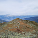 Sur la crête Pointe de Mandelon - Rionde de Vendes (vue arrière).