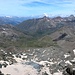 Blick über den Glacier de Tessonet zum Mont Blanc