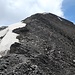 Am Colle della Tersiva, nun gehts auf den Nordgrat.