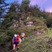 Weiter zum Chuchispitz, hier noch unterhalb der letzten Hütte