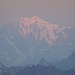 Sonnenaufgang am Monte Bianco