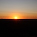 Sonnenaufgang in der Oberlausitz