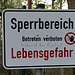 Verbotstafel