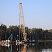 Silbersee, Sanierungsarbeiten zur Böschungssicherung