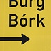 Teil eines Straßenwegweisers