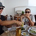 verdiente Pause im sto Balkoni in Emporios