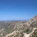 Ausblick von der Kirche Profiti Ilias auf das Wandergelände hinüber nach Emporios