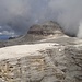 Blick vom Sass Pordoi zurück auf unsere Rundtour über den Piz Boè
