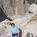 Tiefblick in die Aufstiegsroute durch das Val Setus