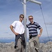Am kreuzgeschmückten Gipfel der Pisciadù-Spitze :)