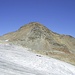 Blick zurück zur Schaufelspitze beim Abstieg Richtung Hildesheimer Hütte