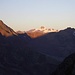 Die Ötztaler Wildspitze im ersten Morgenlicht