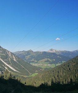 Blick zurück nach Mittelberg