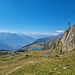 ...und dann sind wir schon unten durch (Blick zurück); unten Bettmeralp.