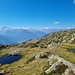 In der Ferne sieht man das Matterhorn.