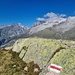 Nochmal der Drietschgletscher. Die Fusshörner sind jetzt teilweise versteckt.