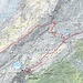 Die Wanderung im Überblick. "Von links nach rechts und zurück in die Mitte."