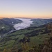 Noch ist der Nebel nur unten