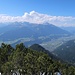 Die Nördlichen Sellrainer Berge jenseits des Inntals.