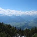 Das Sellraintal mündet von Süden her ins Inntal.
