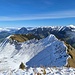 Blick zurück vom Arnigrat N, rechts Brisen
