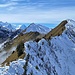 Links grün, rechts weiss