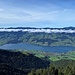 Hielt sich bis zum Schluss, die lange, dünne Nebelbank