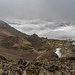 Cima del Corborant (3.010 m) - wenn die Wolken sich lichten, ist es richtig schön - hier der Blick nach Frankreich