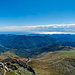 Pizzo d'Ormea (2.476 m): Blick aufs Mittelmeer und auf Korsika