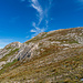 Rückblick auf den Westhang des Monte Mongioie