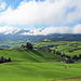 grün, weiss, blau, dominiert heute im Appenzellerland