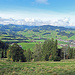 Aussicht von der Terrasse beim Gasthaus Hochhamm nach Schönengrund