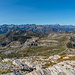 Punta Marguareis (2.652 m) - Blick in die Seealpen