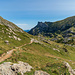 Abstieg ins Valle dei Maestri vom Rifugio Don Barbera
