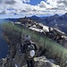 vetta del Pizzo della Bedéia (la cima ufficiale si trova su un piccolo torrione adiacente a qualche metro di distanza rispetto a dove sono arrivato)