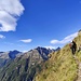 sentiero verso il Passo di Piatto