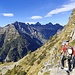 sentiero verso il Passo di Piatto
