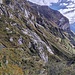 sentiero di discesa
