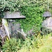 zwei gatarnte Geschütze der einen Festung Halsegg