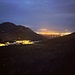 Femes (links), Playa Blanca (rechts) und Fuerteventura (rechts hinten) schlafen größtenteils noch...