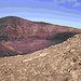 Panoramaüber den gesamten Krater und Aufstiegsweg zur Montana Tersa.