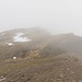 Rückblick vom Westgipfel des Rauhjochs, der kaum niedriger ist