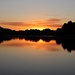 Sonnenaufgang am Holschaer Teich