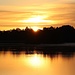 Sonnenaufgang am Holschaer Teich