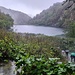 Auf den Stegen hat es immer wieder mal größere Gruppen, es kann sich also Stau bilden - zumal bei Regenwetter, da dann viele Wanderer mit Schirm unterwegs sind und mehr Platz brauchen.