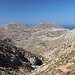 Rückblick, hinten erkennt man den kleinen Flughafen von Kalymnos