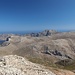 Blick nach Osten zum Galatiani mittig, rechts der Milanos